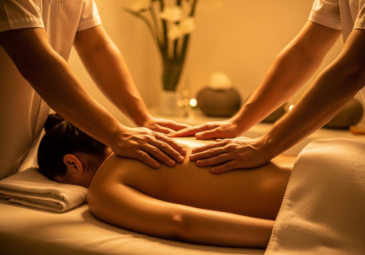 Four Hands Massage massage therapy at Modern Zen Spa Gurugram