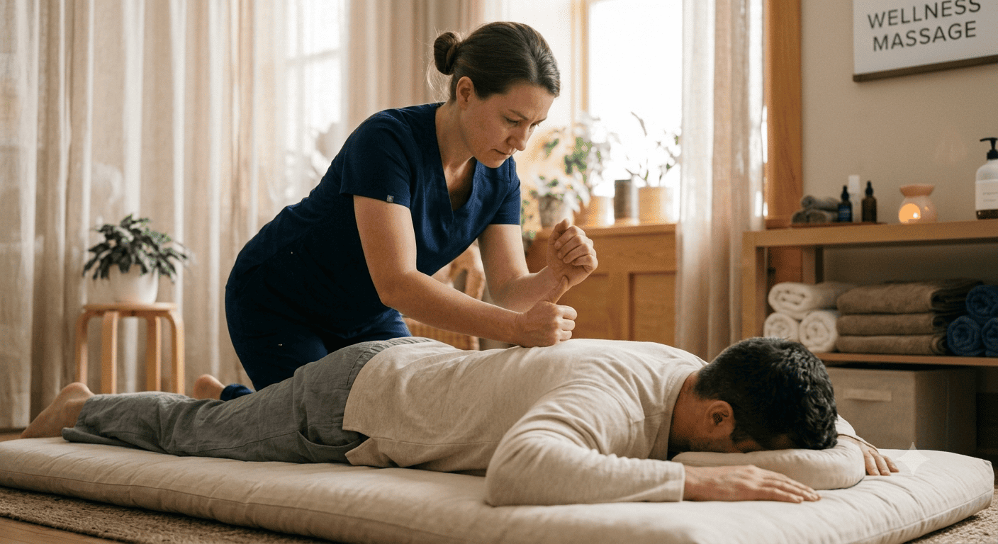 Shiatsu Therapy massage therapy at Modern Zen Spa Gurugram