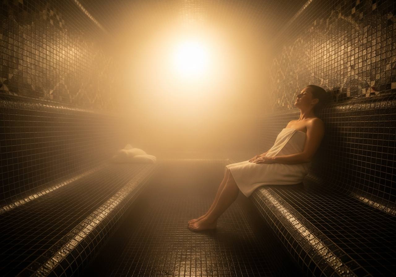 Steam Session massage therapy at Modern Zen Spa Gurugram